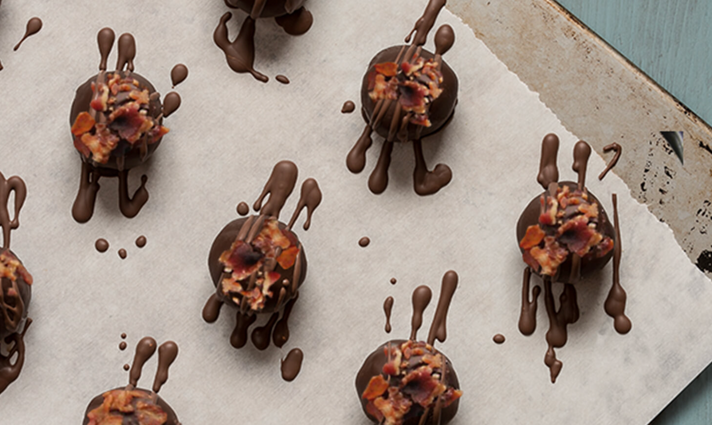 Denhay Bacon, Maple and Cookie Dough After Dinner Truffles