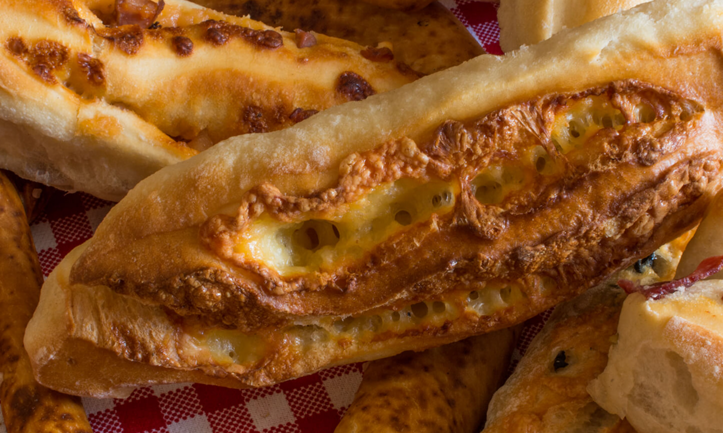 Denhay Bacon and Dorset Cheddar Loaves