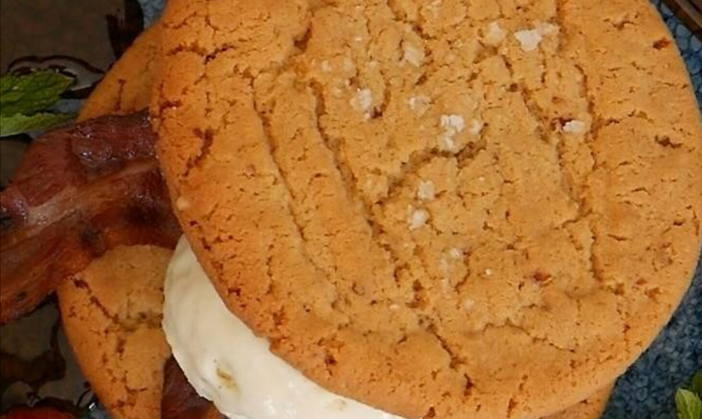 Peanut Butter and Bacon Cookies